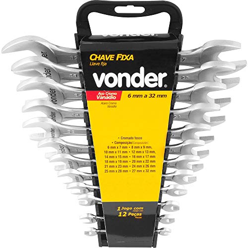 Jogo De Chaves Fixas Vonder 6 Mm A 32 Mm