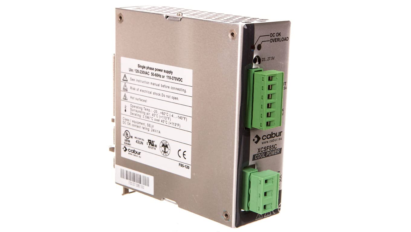 XCSF85C - CABUR SRL ALIM QU 24VDC 3.5A /90-264AC 39X115XH128