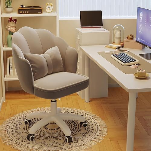 Silla de oficina ejecutiva giratoria de 360°, ajustable y cómoda para el hogar y la oficina, diseño moderno
