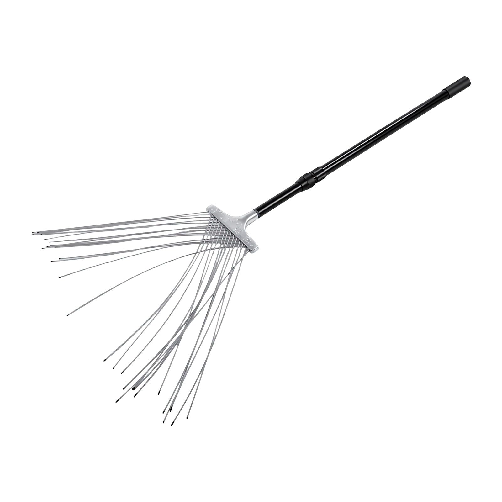 Luocute Fregona para Extintor, Poste Telescópico de 130 Cm | Acero inoxidable, con bolsa de almacenamiento, para extinción de incendios de pastizales forestales