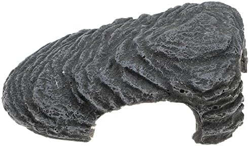 Turtle Basking Platform – Resin Climbing Ledge With Suction Cups, Reptile Habitat Decor For Turtles, Frogs, Lizards