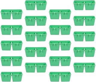 Ipetboom 20Pcs Alimentador de Água de Pássaro Alimentador de Pássaros Alimentos Alimentos para Alimentação de Pássaros Gaiola Xícara de Frango Copo para Parto de Parto de Parto de Pombo de