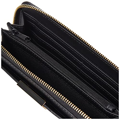 Nine West Lawson Zip Arnd Wrstlt Wallet, Brown/Black #TOP3