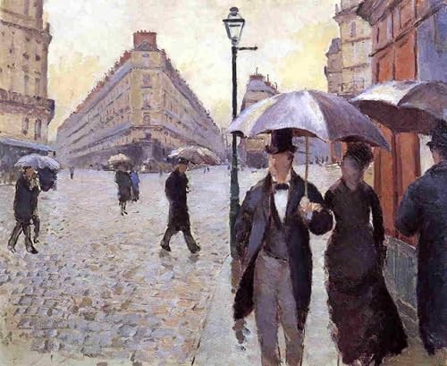 Lienzo de Gustave Caillebotte con acabado artístico premium para dormitorio