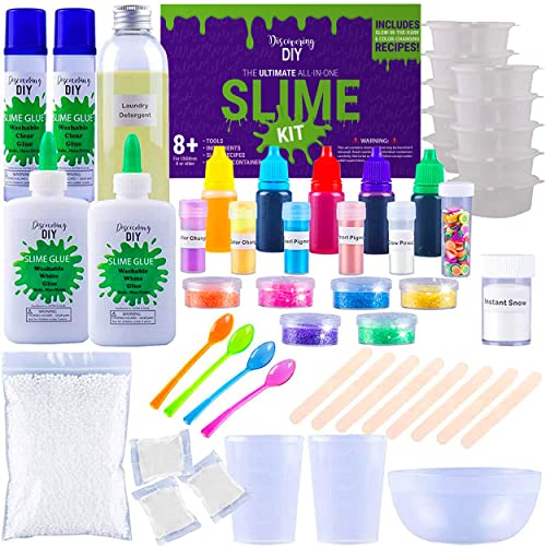 Discovering Diy SLIMEKIT1 Slime Kit For Girls And Boys - 52-Piece Slime Making Kit For Kids W/Craft Supplies thumb #5