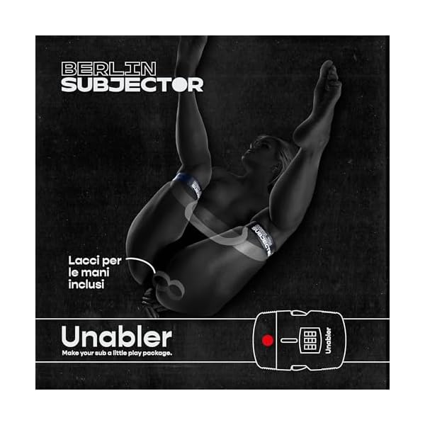 Fesselset Bondage-Set Sex-Spielzeug Unabler by Berlin Subjector® Fesseln Sex Bett Extrem – Bild 3