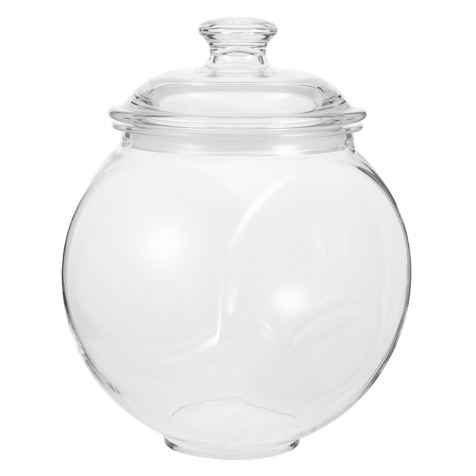 Tarro de Almacenamiento Hermético de Plástico PC 3, 2 L Transparente | Café, Granos y Té, Reutilizable, Resistente al Desgaste, Uso en Hogar y Centro Comercial