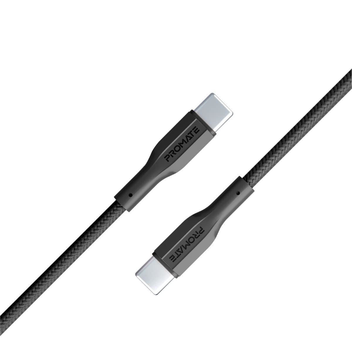 Promate USB-C to USB-C Cable, Premium 60W Power Delivery Fast Charging Type-C Cable Black (B0BPDB6WT6) Amazon Price History, Amazon Price Tracker