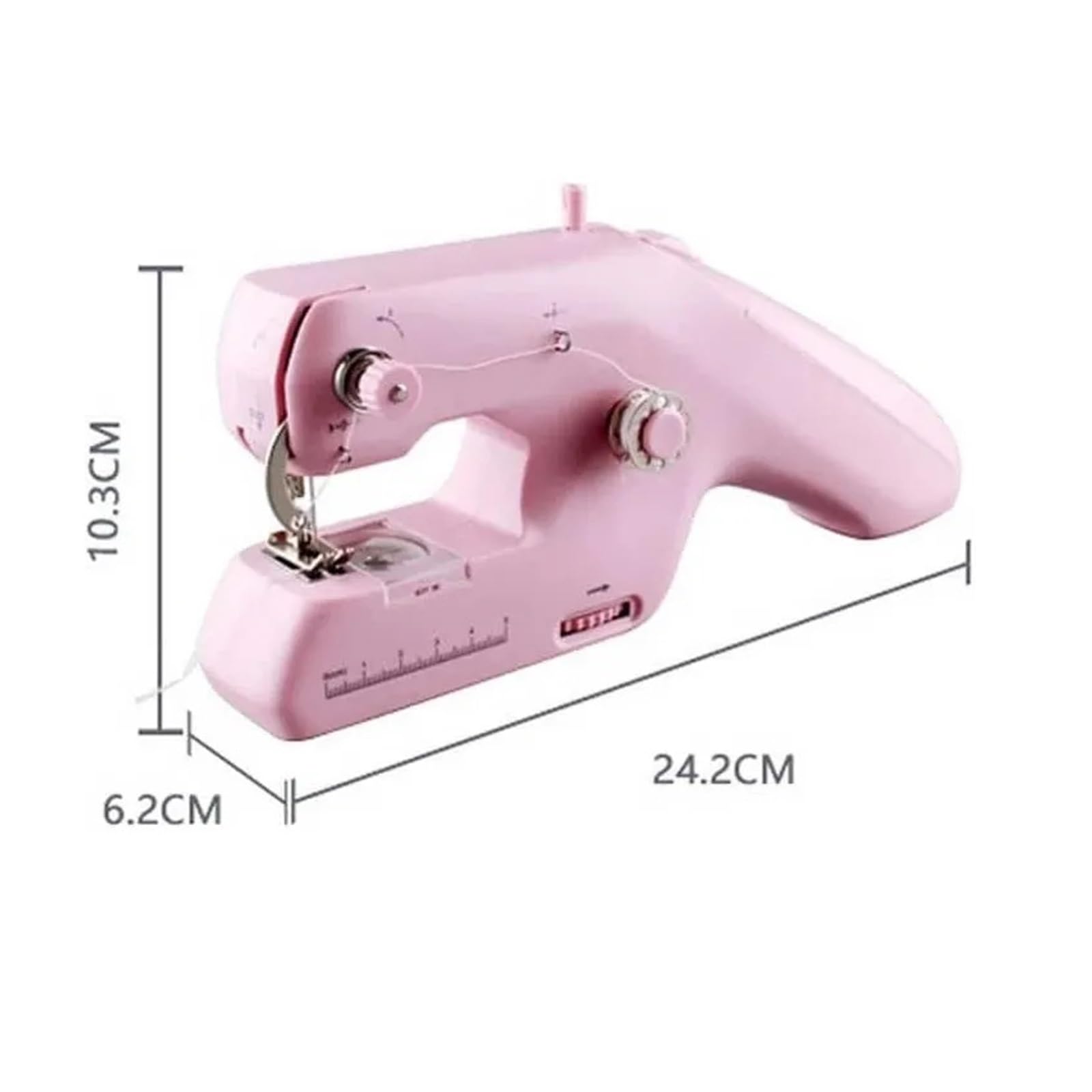 Automatische Handnaaimachine, Mini Draagbare Elektrische Naaimachine, Draadloze Naaimachine For Volwassenen, Doe het zelf naaigereedschap Eenvoudig Gemakkelijk Te Gebruiken(White Kit Automatische Handnaaimachine, Mini Draagbare Elektrische Naaimachine, Draadloze Naaimachine For Volwassenen, Doe het zelf naaigereedschap Eenvoudig Gemakkelijk Te Gebruiken(White Kit