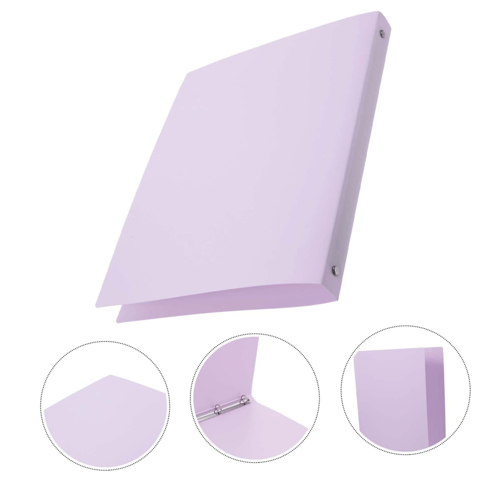 NAMOARLY 44-tlg. Bindescheiben Set - Runde Schnallen Für Planer & Ordner 2,5x2,5cm Schwarz