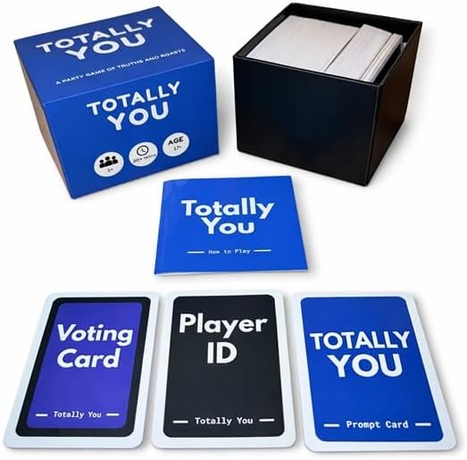 Totally You – Party Card Game of Truths & Roasts | Reveal Your Friends’ Personalities | Fun Game for Adults