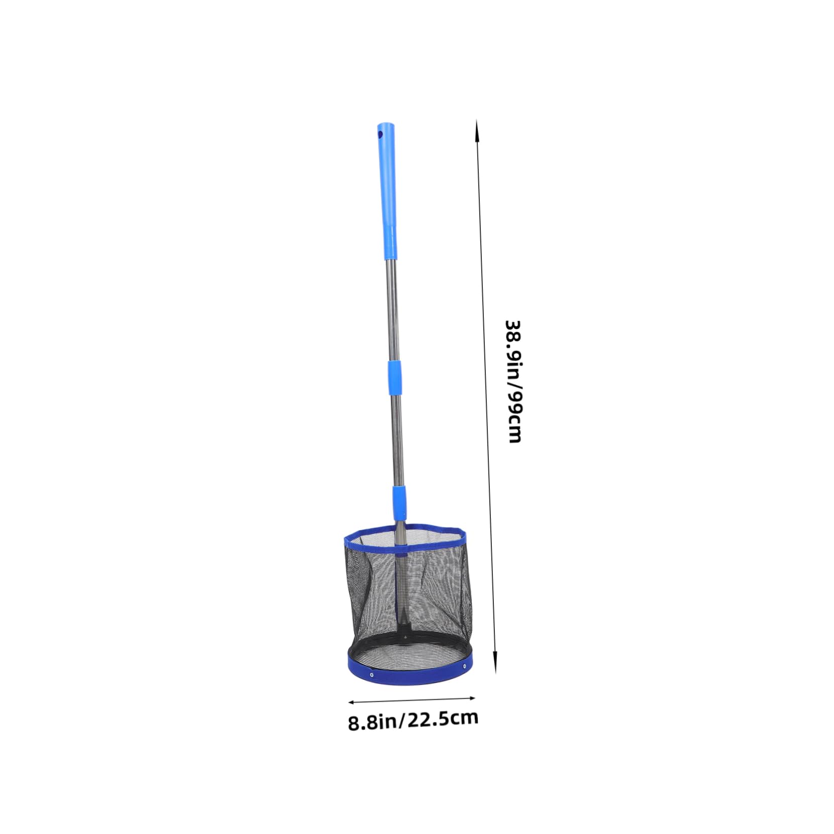Kisangel Portable Table Tennis Balls Picker Long Handle Collector for Easy Retrieval Compact and Durable Design for Go Convenience Effortless Ball Collection Hard to Reach