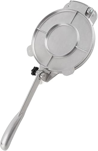 Prensa de tortilla de aleación de aluminio, fabricante manual de tortillas, prensa de masa, prensa de tortilla de harina, prensa de rotis,