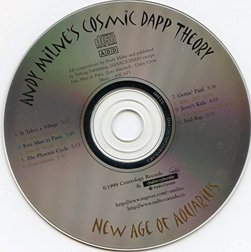 New Age Of Aquarius [Audio CD] Milne, Andy Cosmic Dapp Theory
