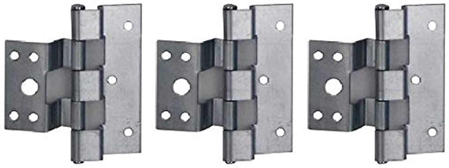 Elixir Exterior Door Hinge for Combination Doors (3 Pack) Zinc for Mobile Homes