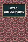  Star Autogramme: Sammelalbum und Notizbuch mit 120 Seiten zum Autogramme sammeln