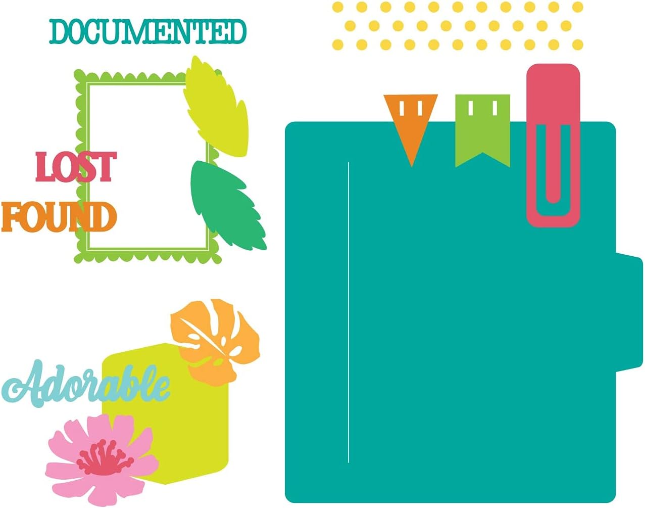 i-crafter Metal Dies, Mini Album, Divider #2