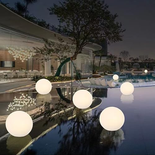 Boule lumineuse LED 16 couleurs télécommandée pour éclairage extérieur
