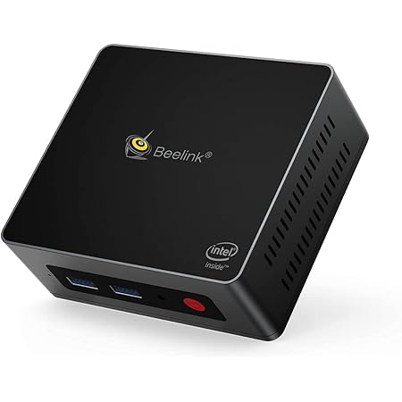 ミニPC GKmini Windows 10 pro（windows 11のアップグレードをサポート），8GB DDR4 128GB SSD J4125 miniパソコン 4プロセッサ 2.7GHz 4K@30Hz,サポート 2.4G+5G WiFi 5/BT-4.2/ダブル HDMI 出力/USB C 3.0,Ubuntu サポート