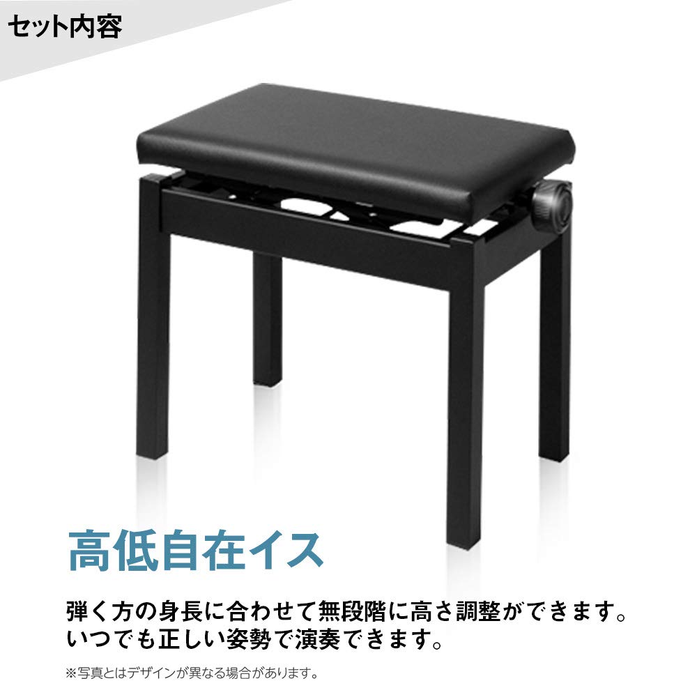 Amazon | YAMAHA P-125a B ブラック 電子ピアノ 88鍵盤 専用スタンド 
