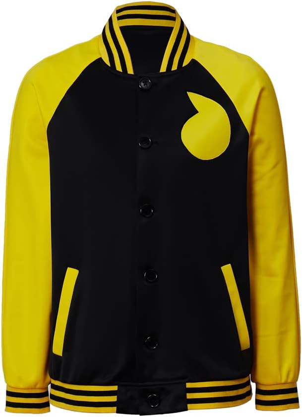 Anime Baseball Jacket Coat Evans Cosplay Costume Sports Jacket Hoodie for Men