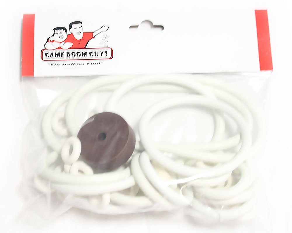 Game Room Guys Williams Mardi Gras Pinball White Rubber Ring Kit