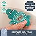 Dreambaby Floating Crocodile Bath Thermometer - Water Temperature Monitoring for Newborns, Infants, Toddlers - Croc Toy with Fahrenheit Display