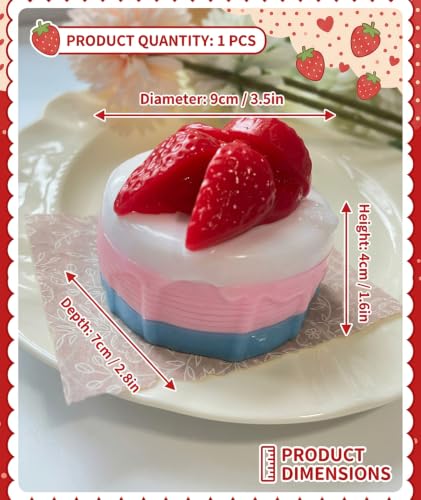 Image of 2Pcs Cheese Squishy, Taba Squishy, Dumpling Squishy-Stretchy Food-Shaped Sensory (pink2)
