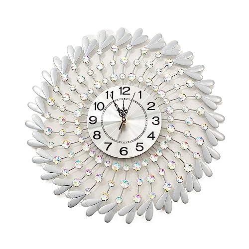 Horloge murale créative de 60 cm pour sublimer un mur de salon vide