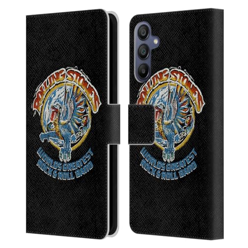 The Rolling Stones funda Samsung Galaxy A15 que protege pantalla y tarjetas 1