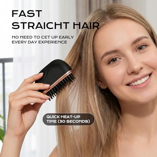 Mini plancha para cabello portátil recargable USB miniatura 5
