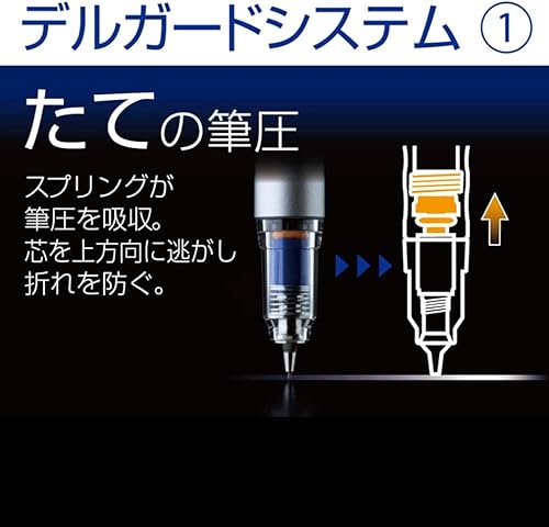 Miniatura 2 de Zebra Lápiz mecánico, Del Guard Tipo Lx, 0.012 in, Azul (P-MAS86-BL)