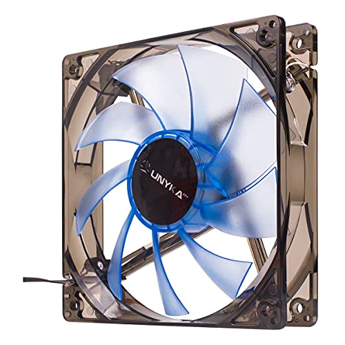 UNYKAch 51791 Fan, Cooler and Radiator PC Case - Fans, Coolers and Radiators (PC Case, Fan, 12 cm, 1200 RPM, 19 dB, Grey, Transparent) - Image 2