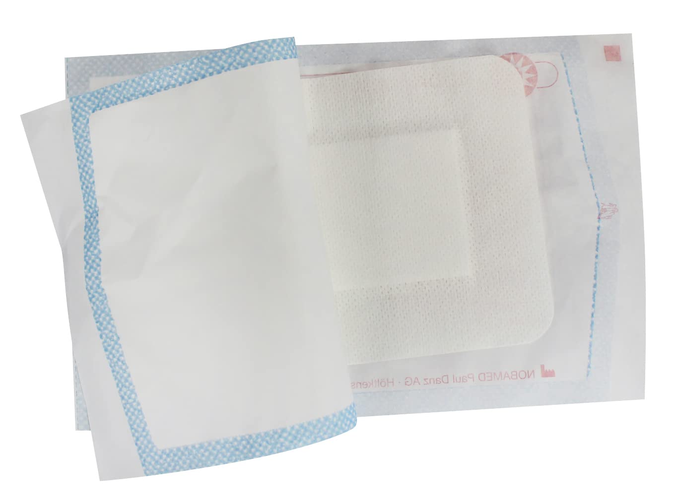 Noba Rudavlies, sterylne plastry opatrunkowe, opatrunek na rany, plastry, 12 x 10 cm, 50 szt