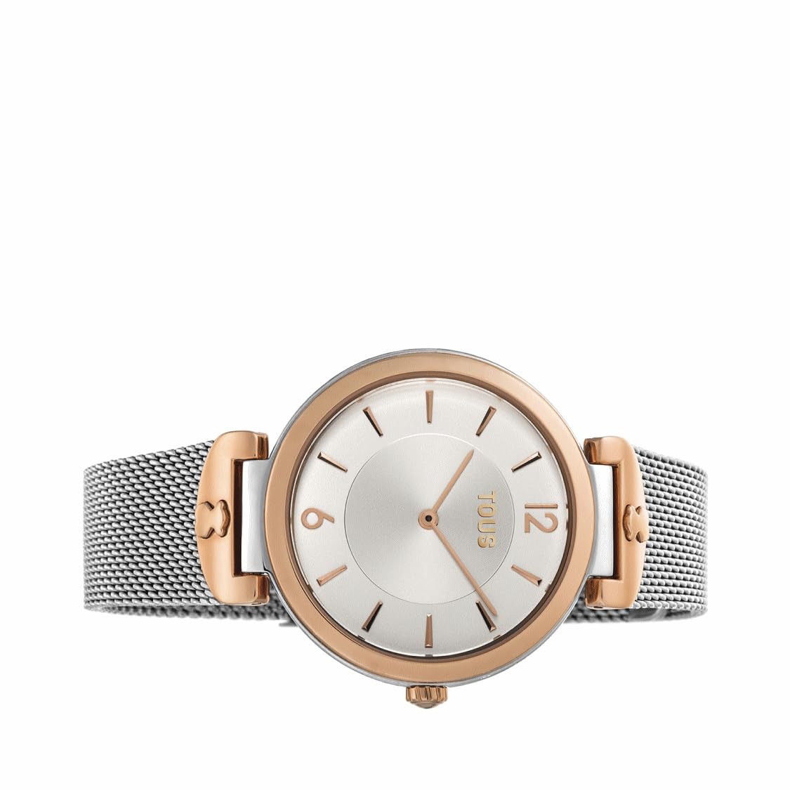 TOUS Watches s-Mesh Reloj para Mujer Analógico de Cuarzo con Brazalete de Acero Inoxidable 700350285