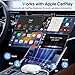 Vevavi Wireless CarPlay Adapter 2025 Upgraded, Converts Factory Wired CarPlay to Wireless, Plug and Play, Bluetooth Car Play Dongle Compatible with iPhone Multi-User Seamless Connection