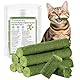 Katzengras Snack, 30g Gefriergetrocknet Snacks für Katzen für die Zahnpflege und Haarknäuel Entfernen, Katzenminze