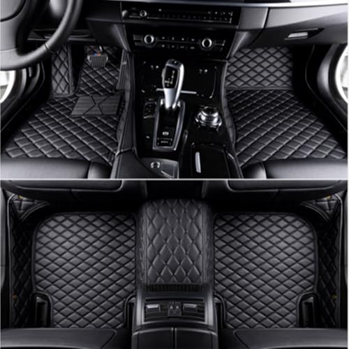 7MYFPL7 Customized car Floor mat,Compatible with Geely Cityray,Coolray,Emgrand,GX3 Pro,Geometry C,Okavango,Starray,PU Leather,Anti-Slip,Easy Clean,Easy Installation (Black)