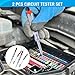Nilight 306 Pcs Automotive Blade Fuse Kit Standard Mini Low-Profile Fuse Assortment 2A 5A 7.5A 10A 15A 20A 25A 30A 35A with Fuse Puller and Circuit Tester Replacement for Cars Trucks SUVs RVs
