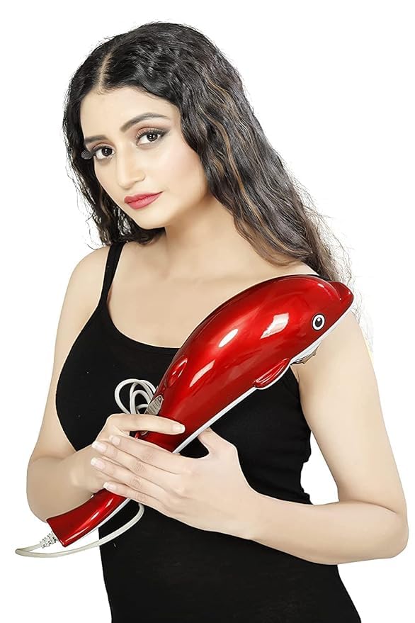 dolphin massager machine for pain relief,Full Body Dolphin Massager Machine - Vibrating Massager for Pain Relief & Relaxation, Body Massage Tool,Dolphin Handheld Massager: