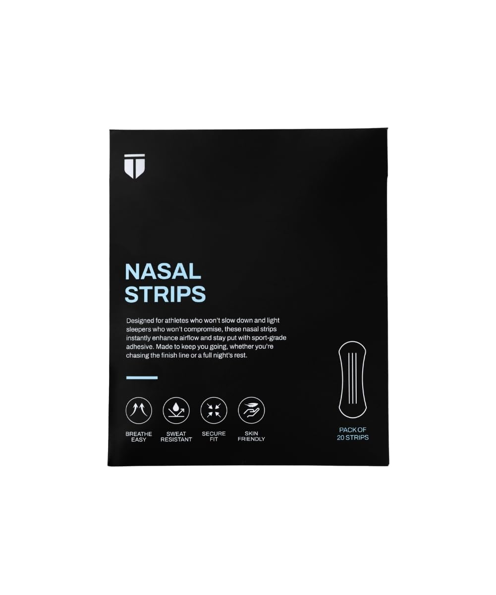 TEGO Core Nasal Strip | Sport-Grade Breathing Strips | Instant Airflow Support | Sweat-Resistant Adhesive | Non-Medicated | 20 Strips-image-4