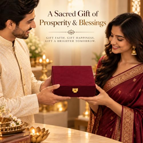 Image of DIVINITI Siddh Energised Saraswati Yantra | 24k Gold Plated Foil Wisdom Blessings Vastu Frame for Home, Office & Puja Room | Premium Gift Box | Spiritual Yantra for Knowledge, Wisdom & Success | 12 X 11 CM