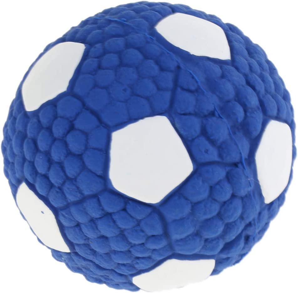 RvPaws Squeaky Dog Toys, Natural Latex Rubber Dog Balls, Soft, Bouncy & Durable for Small Medium Dogs Puppy Interactive Chew Sound Fetch Play, (Soccer) (B0BQGR7QJV) Amazon Price History, Amazon Price Tracker