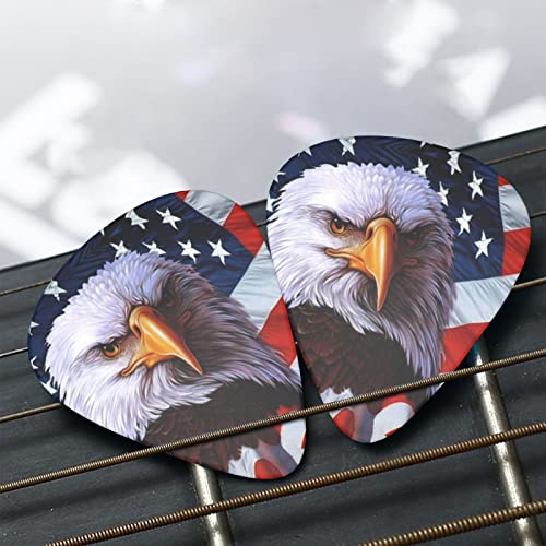 Pack de 12 médiators de guitare Bald Eagle pour guitare électrique Guitare acoustique Diverses guitares - Les Beatles, Paul McCartney, John Lennon, RIngo Starr, George Harrison Pack de 12 médiators de guitare Bald Eagle pour guitare électrique Guitare acoustique Diverses guitares – Image 7