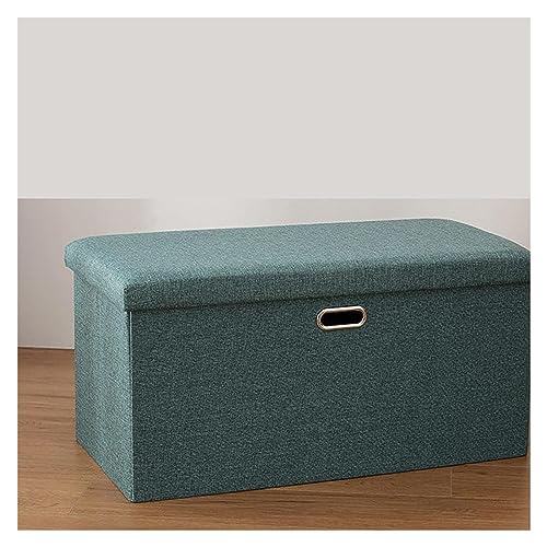 Coffre peu encombrant en lin pour optimiser le rangement des petits espaces - 2