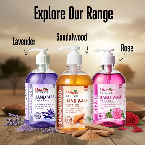 Image of Multani Natural Neem & Aloe Vera Hand Wash Refill + Pump (1200 + 500 ml) | Gentle Hand Cleanser With Natural Ingredients | Moisturizing Hand Wash | 99.9% Germ Protection Liquid Hand Wash