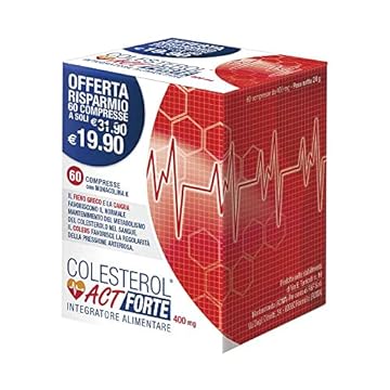 F&F Srl Colesterol Act Forte - 60 Compresse - 24 ml