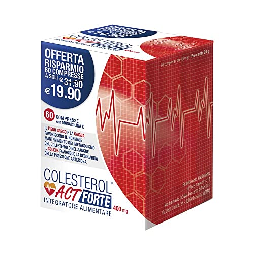 Immagine prodotto: F&F Srl Colesterol Act Forte - 60 Compresse - 24 ml