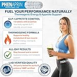 PhenAprin Advanced Appetite Suppressant & Thermogenic Fat Burner for Weight Loss | Diet Pills for Women & Men | Energy & Focus Formula - Image 4