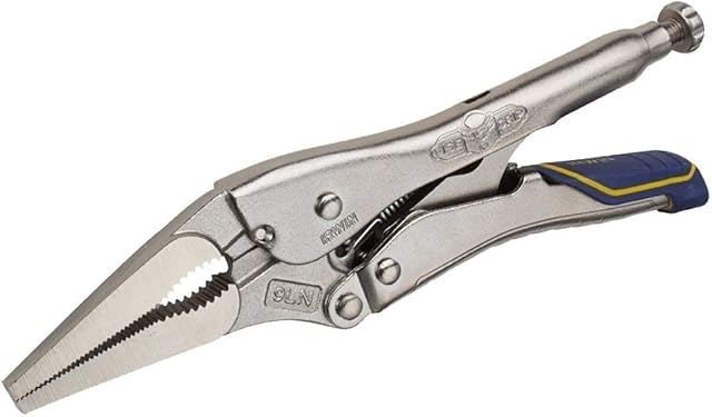 Irwin T15T Fast Release Long Nose Locking Plier, 225mm Length